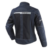 Summer Mesh Motorcycle Jeans Jacket