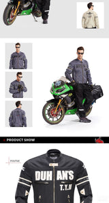 Summer Men's Protective Riding Jacket D-103 - Pride Armour