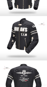 Summer Men's Protective Riding Jacket D-103 - Pride Armour