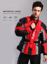Motorcycle Safety Jacket D-023 Windproof - Pride Armour
