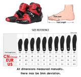 High Ankle Leather Motorbike Racing Boots - Pride Armour