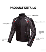 Motorcycle Protective Riding Jacket Waterproof D-117 - Pride Armour