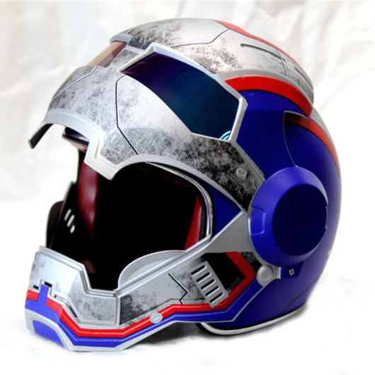 Predator carbon fiber helmet iron man Full face moto casque capacete casco  DOT Approved