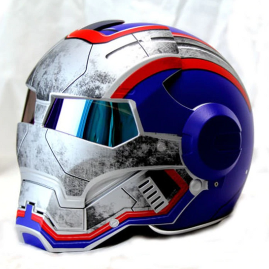 Iron man dirt bike top helmet