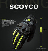 SCOYCO  Breathable Mesh Motorcycle Gloves