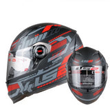 LS2 FF358 Red Crystal Helmet