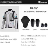 Scoyco Women Breathable Motorcycle Jacket With Waterproof Liner