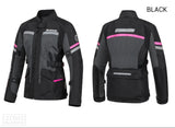 Scoyco Women Breathable Motorcycle Jacket With Waterproof Liner
