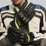 SCOYCO Waterproof Motorcycle Gloves Leather Moto Gloves Touch Screen Motocross Gloves Winter Windproof Motorbike Riding Gloves