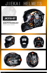 Riding Dual Visor Motorcycle Helmet