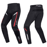 Winter Cold Proof Motorcycle Pants with Knee-protectors and cotton lining