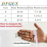 High-Quality Fingerless Motorcycle Gloves With Hard Knuckle Protectors