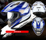 GSB Motorcycle Helmet Blue