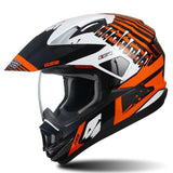GSB Motorcycle Helmet Orange
