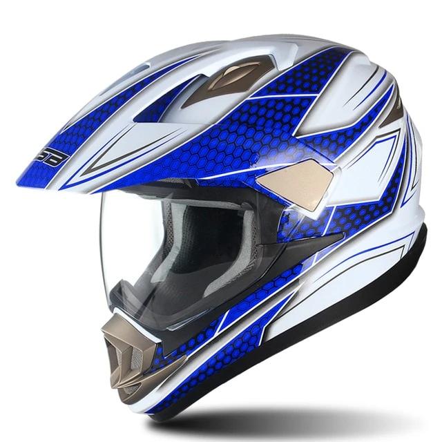 GSB Motorcycle Helmet Blue – Pride Armour
