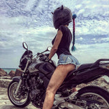 Women Motorcycle Helmet Braids