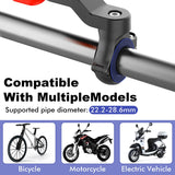Universal Motorcycle/Bike/Scooter Mobile Phone Holder Mount- Easy to install