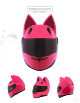 Women Motorcycle Helmet Cat Fashion - Pride Armour