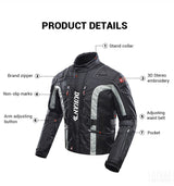 Motorcycle Safety Jacket D-023 Windproof - Pride Armour