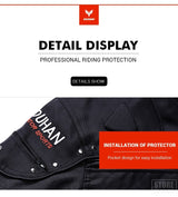 Motorcycle Safety Jacket D-023 Windproof - Pride Armour