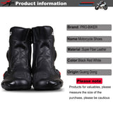 Leather Motocross Speed Safety Boots - Pride Armour