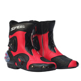 Leather Motocross Speed Safety Boots - Pride Armour