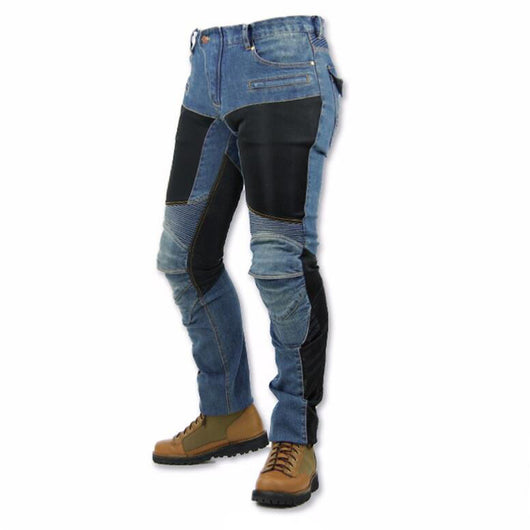 Men's Off-road Outdoor Jean Pants With Protective Equipment - Pride Armour
