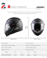 Cool Graphic Full Face Motorcycle Helmet ECE - Pride Armour