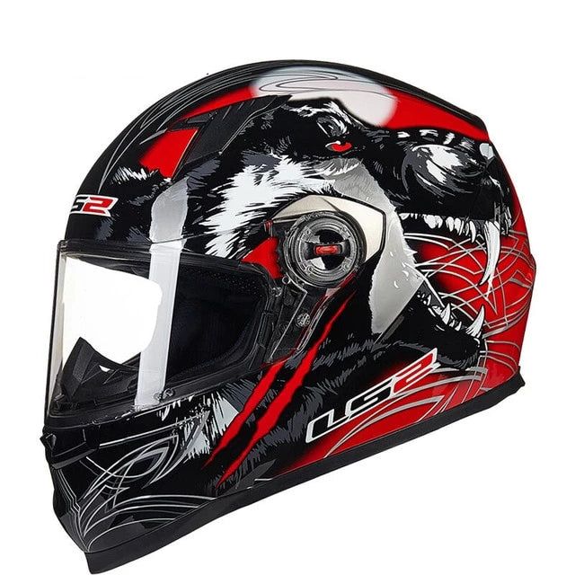 full face motorcycle helmet