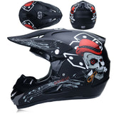 Motocross Professional Off-road Motorcycle Helmet with Goggles DOT - Pride Armour