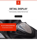 Motorcycle Protective Riding Jacket Waterproof D-117 - Pride Armour