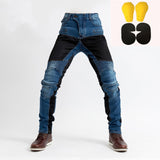 Men's Off-road Outdoor Jean Pants With Protective Equipment - Pride Armour