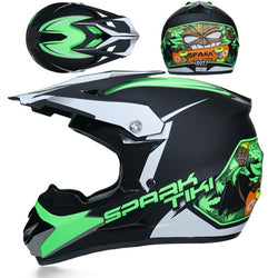 Motocross Professional Off-road Motorcycle Helmet with Goggles DOT - Pride Armour