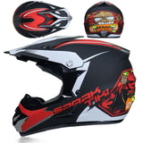 Motocross Professional Off-road Motorcycle Helmet with Goggles DOT - Pride Armor