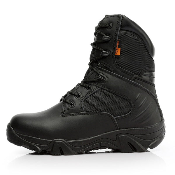 Combat Style Motorcycle Boots