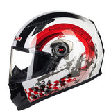 LS2 FF358 White Full Face Motorcycle Helmet