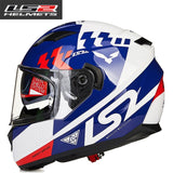 LS2 FF328 Full Face Motorcycle Helmet